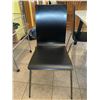 Image 5 : Modern White Rectangular Dining Table With Four Black Chairs