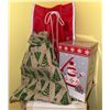 Image 3 : Life at Home Acadian Pine Christmas Tree and Holiday Decorations Lot