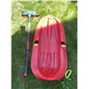 Image 5 : Outdoor Utility Lot With Sled, Chairs, Bins, and Fencing