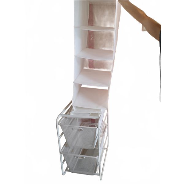 Household Storage and Cleaning Lot with Fan and Digital Scale