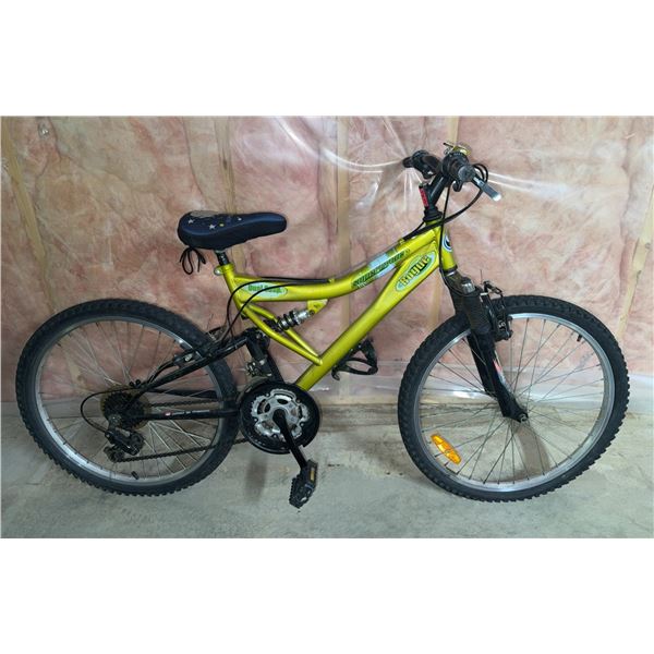 Titanium Atomic Supercycle Full Suspension Mountain Bike