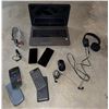 Image 1 : Electronics Lot: HP Laptop, Phones, Calculators, Accessories