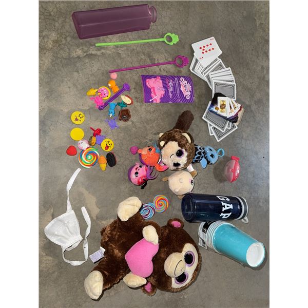 Kids' Toys, GAP Water Bottle and Playing Cards