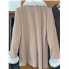Image 3 : Women's Winter Coats: C.G Faux Fur Trim Beige, Alpelo Quilted Brown Size 38