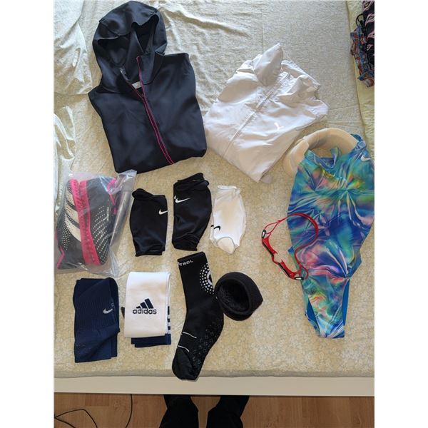 Nike, Adidas, and Puma Swim and Sportswear Lot