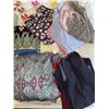 Image 3 : Women's Clothing Lot Including Pants, Blouses, and Sweaters size s-m