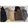 Image 1 : Men's Clothing Including Coats, Pants, Shorts, and Shirt