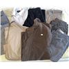 Image 3 : Men's Clothing Including Coats, Pants, Shorts, and Shirt