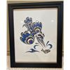 Image 1 : Mark Henderson Kingfisher Northwest Coast Serigraph 129/175
