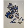 Image 2 : Mark Henderson Kingfisher Northwest Coast Serigraph 129/175