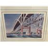 Image 2 : Kathy Rath Signed Print "Bluewater Bridges 1997"