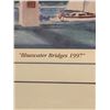 Image 5 : Kathy Rath Signed Print "Bluewater Bridges 1997"
