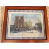 Image 2 : Framed Paris Landmark Prints by Dubut