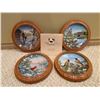 Image 1 : Four Framed "Birds of the Seasons" Plates by Sam Timm
