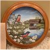 Image 5 : Four Framed "Birds of the Seasons" Plates by Sam Timm