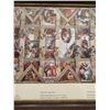 Image 4 : Framed Sistine Chapel Ceiling Print, 42 x 19 Inches