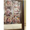 Image 6 : Framed Sistine Chapel Ceiling Print, 42 x 19 Inches