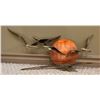 Image 2 : Bird Collectibles Lot: Art Plate, Wall Art, and Wood Duck Figurine