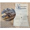 Image 7 : Bird Collectibles Lot: Art Plate, Wall Art, and Wood Duck Figurine