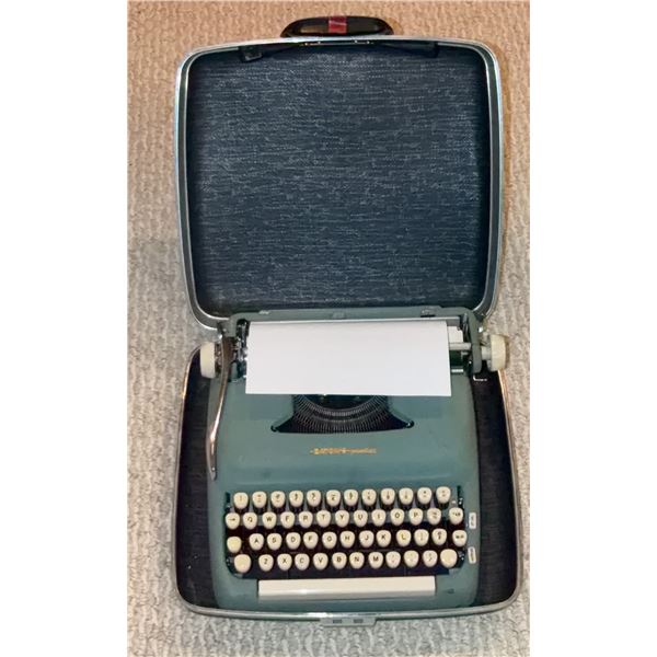 Eaton's Prestige Portable Typewriter with Case, Made in Canada
