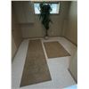 Image 1 : Artificial Tree with Two Plush Carpet Runners