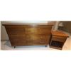 Image 1 : Wooden 6 Drawer Dresser and Matching Side Table Set