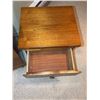 Image 5 : Wooden 6 Drawer Dresser and Matching Side Table Set