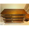 Image 7 : Wooden 6 Drawer Dresser and Matching Side Table Set
