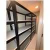 Image 5 : Three Wood and Metal Storage Shelves, Screw-Assembled