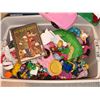 Image 3 : Children's Toys, Dollhouse, Cradle, and Plush Lot