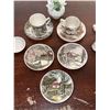 Image 5 : English and Irish Bone China Cups, Saucers, and Decorative Pieces