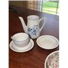 Image 6 : English and Irish Bone China Cups, Saucers, and Decorative Pieces