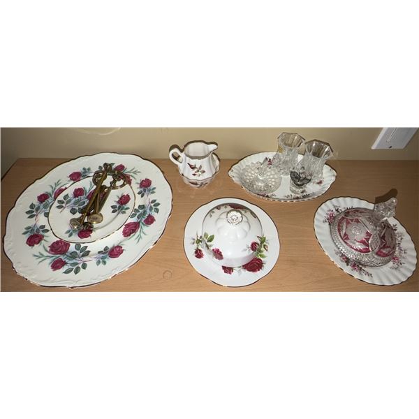 Royal Albert, Royal Stuart, and Heathcote Bone China Serving and Tableware Lot