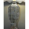 Image 4 : Cut Glass and Brass Table Lamps, 26 and 31 Inches Tall