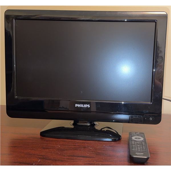 Philips 19-Inch LCD TV With Remote Control