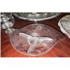 Image 4 : Glass Lazy Susans, Serving Platters, and Tableware