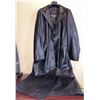 Image 1 : Magnetic Exclusive Collection Italian Leather Trench Coat Size 52