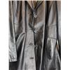 Image 3 : Magnetic Exclusive Collection Italian Leather Trench Coat Size 52