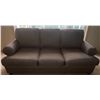 Image 1 : Deco-Rest Three-Seat Polyester Sofa, 88 Inches Long
