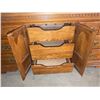 Image 5 : Carlisle Collection Solid Wood Dresser with Mirror, 70 Inches Wide