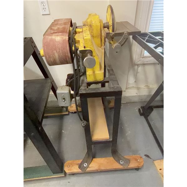 Combination Belt and Disc Sander with Stand