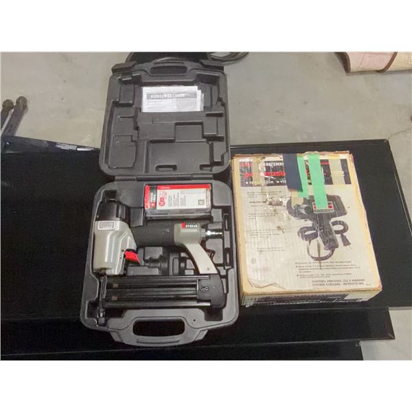 Porter-Cable Nail Gun Kit and Craftsman 3/8" Drill
