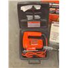 Image 2 : Black & Decker Power Tool Lot with Cases and Manuals
