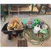Image 1 : Scotts Turf Builder Pro Spreader With Garden Tools and Accessories