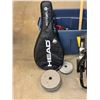 Image 3 : Sports Lot: Tennis Racquet, Weights, Glove, Paddle & More