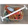 Image 1 : Extension Cords, Bungee Cords, and Cord Caddy Reel