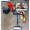 Image 1 : Garage Supplies, Tools, and Fire Extinguishers Lot