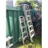Image 3 : Aluminum Step Ladder and Extension Ladder Set
