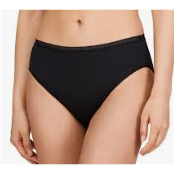 Natori XL Black Women's Briefs, 5 Pairs