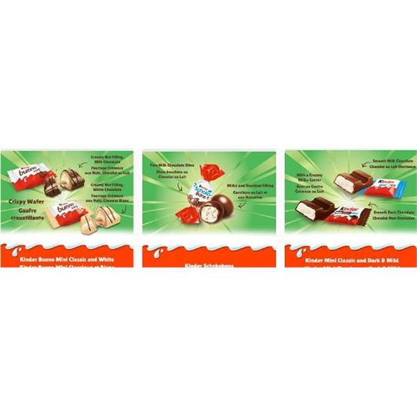Lot of 2 Boxes Kinder Happy Moments 184g Each